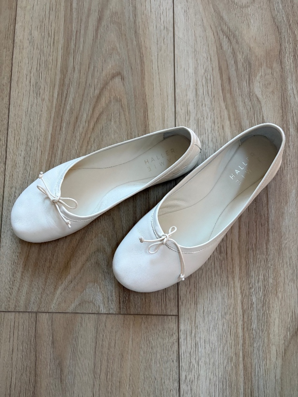 Jamie Haller Ballet Flats, Latté, Size 37